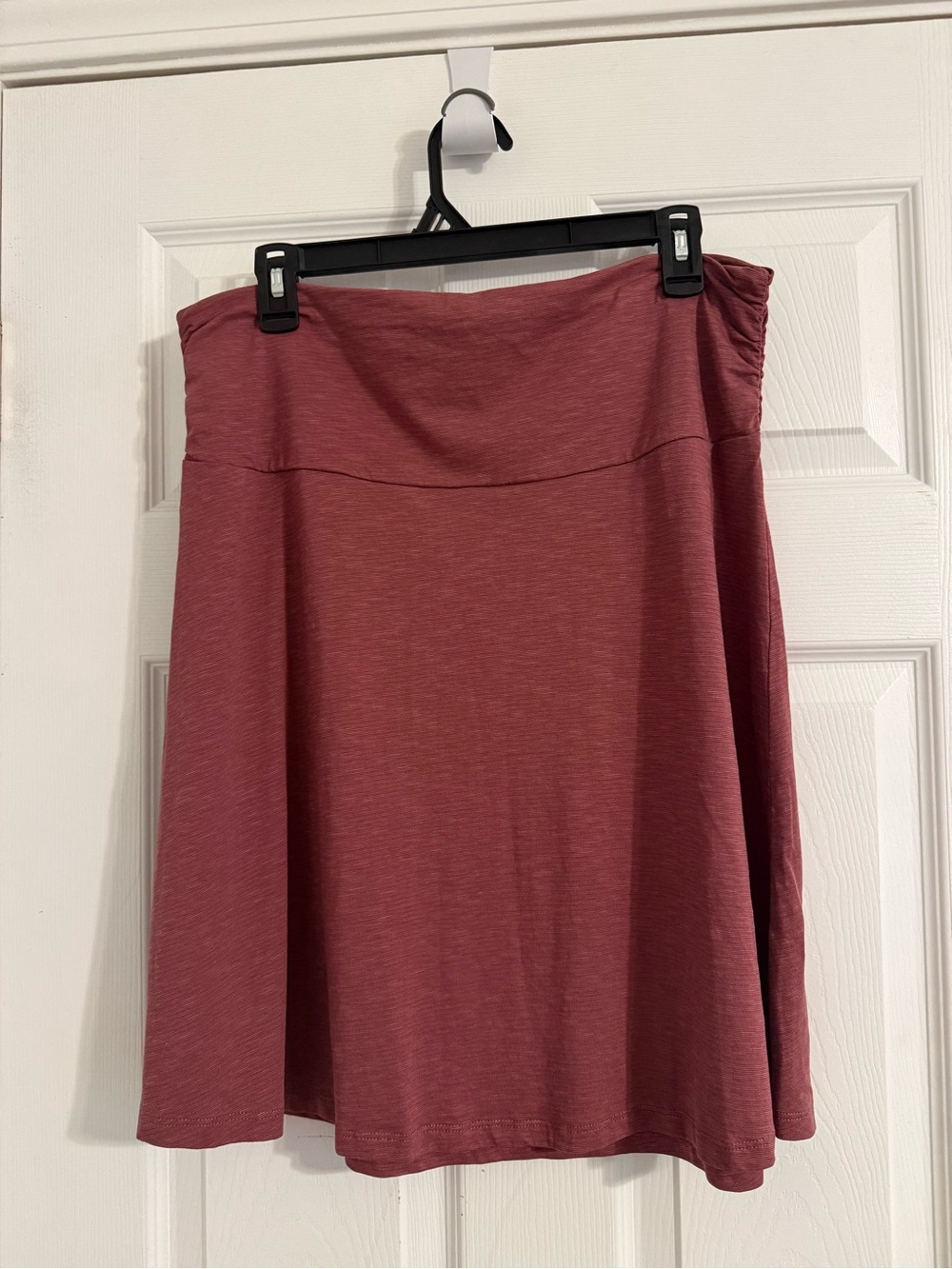 Toad&Co Rose-Mauve A-Line Skater Skirt